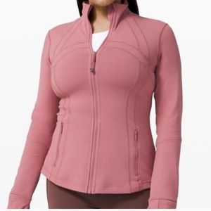 Lululemon define jacket color pink salmon size 6.